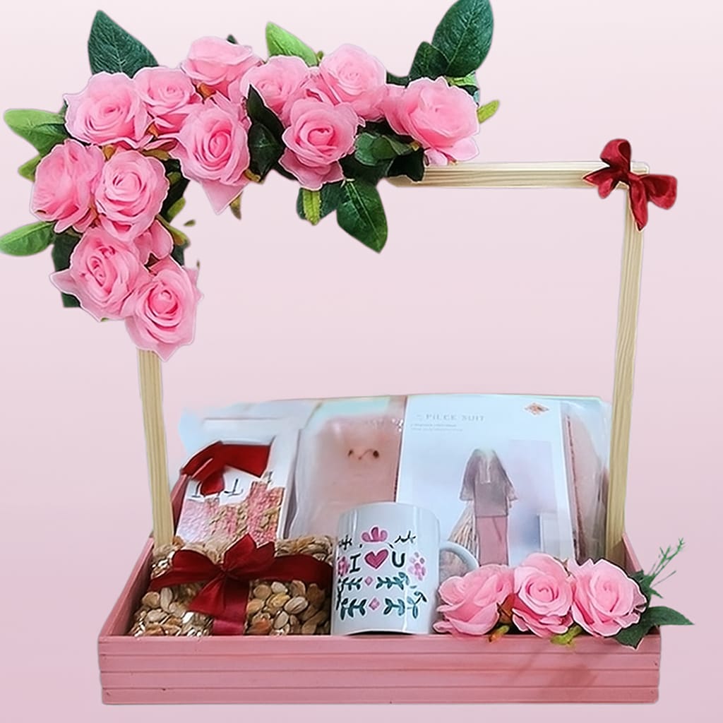 Grace & Glow Wooden Tray Grace & Glow Wooden Tray - Image 1