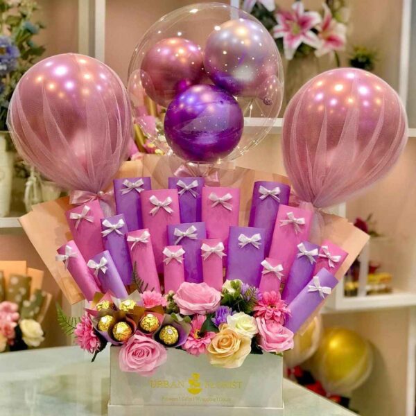 Golden Glow Chocolate Surprise